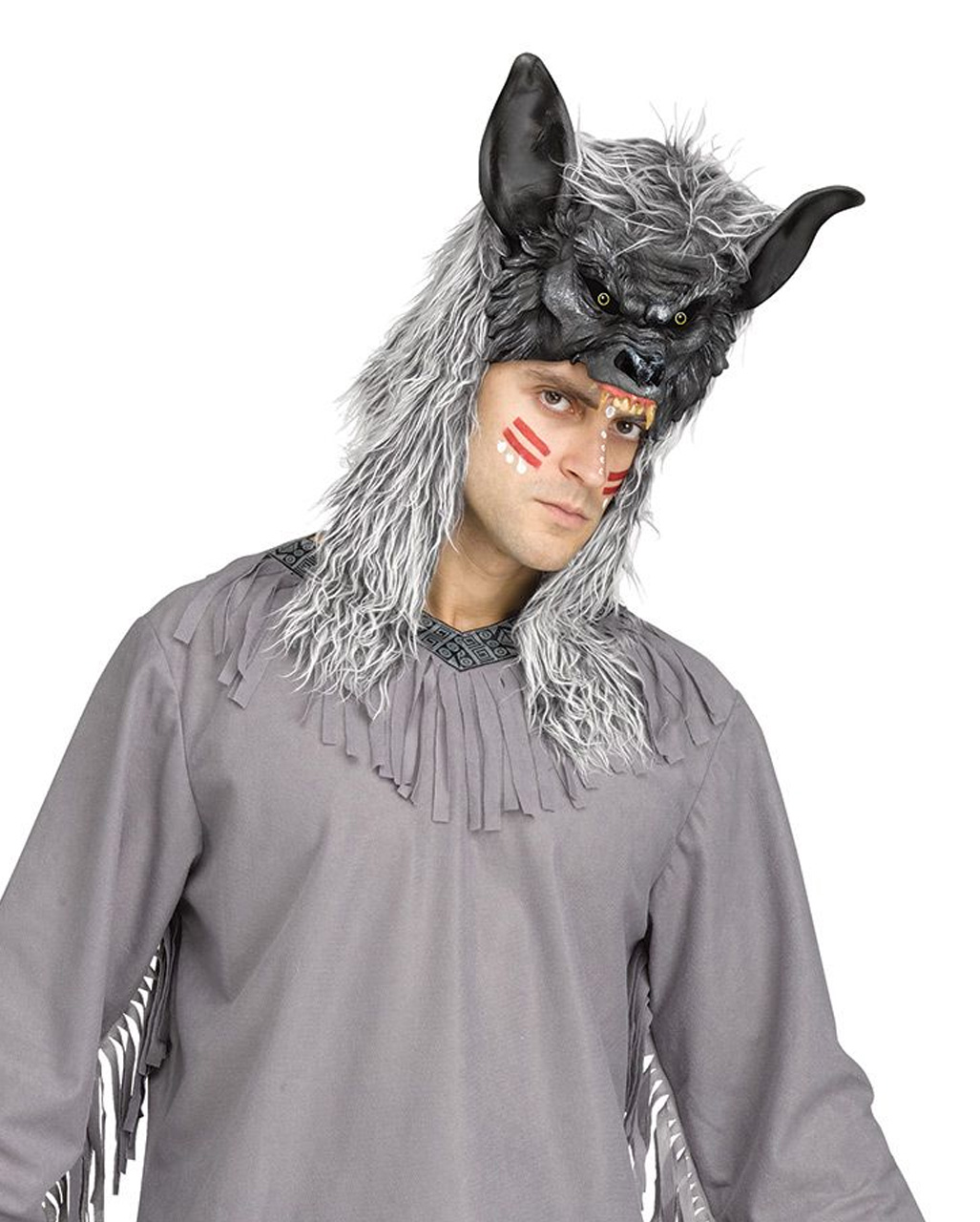 Wolf Warrior Men's Costume on Halloween