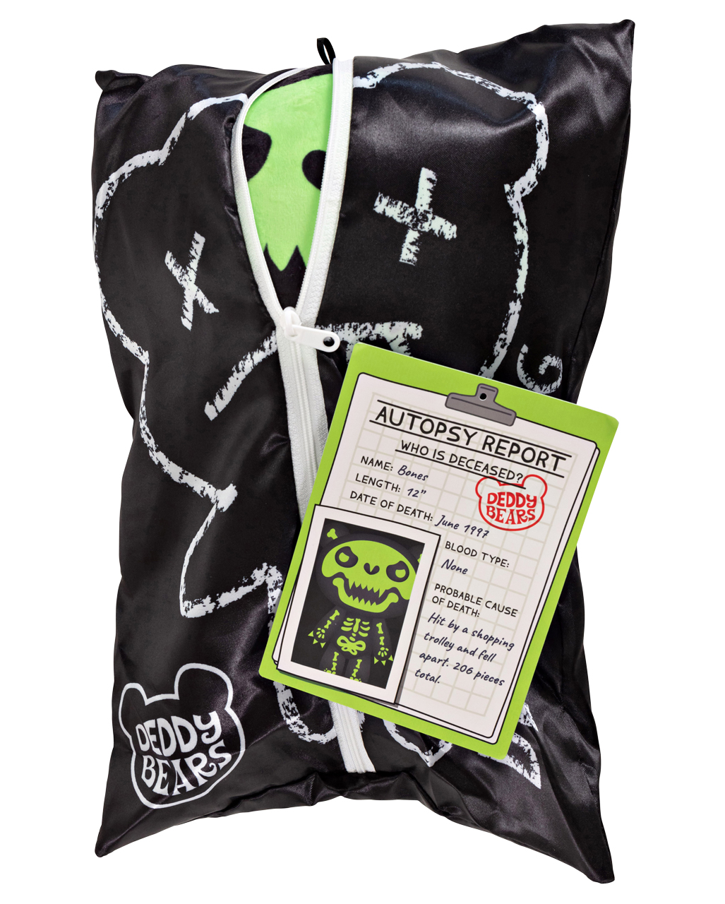 Deddy Bears Zombear In Body Bag 30cm (Series 1) - Props &amp; Replicas