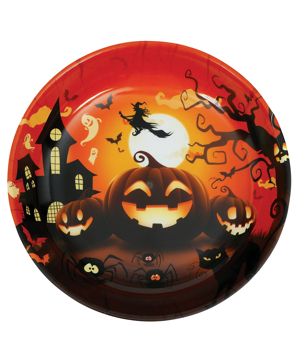 Accessoire Décoration Halloween – Support Snack Citrouille, Bol Et Rangement Festif