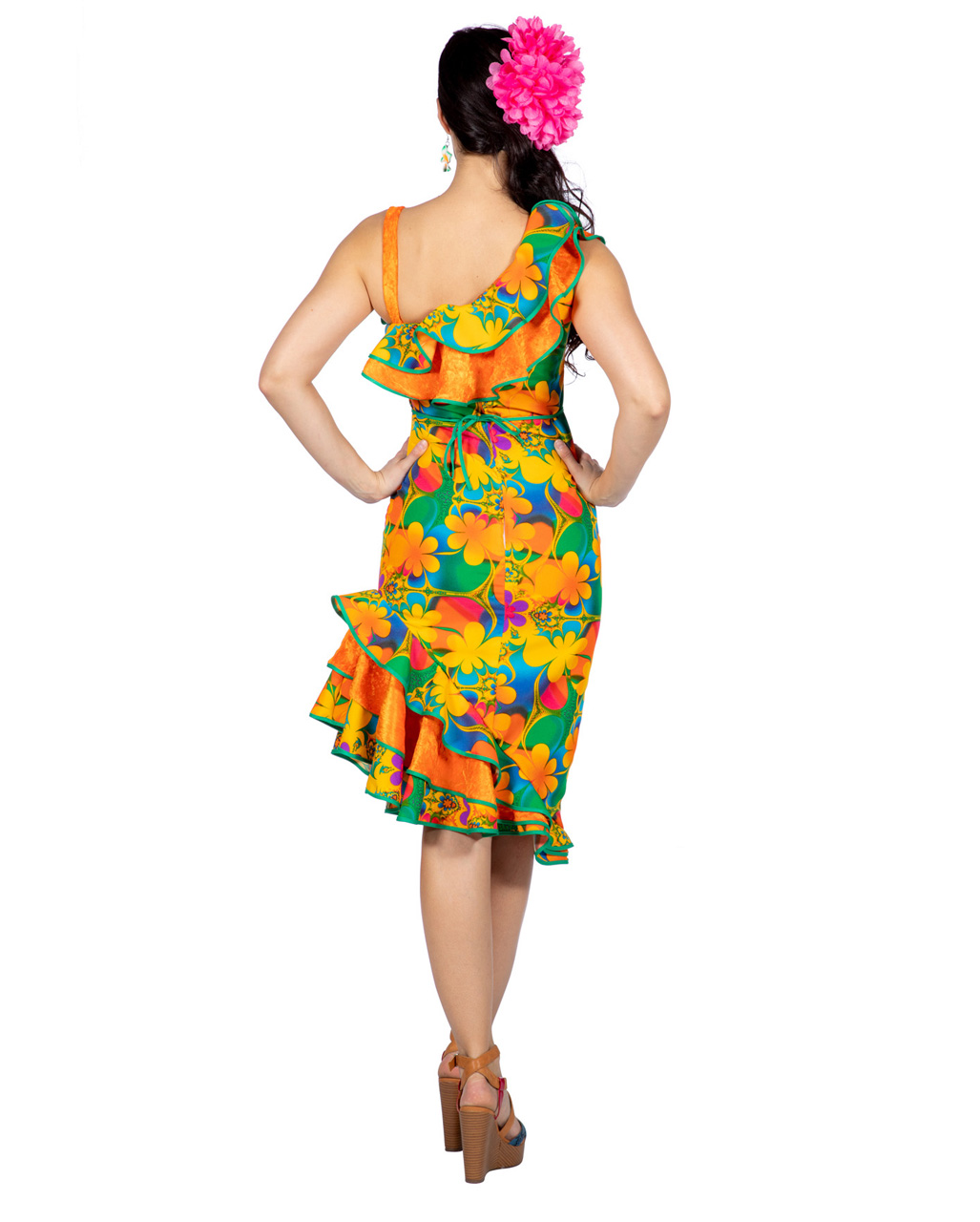 Hawaii Flower Dress for carnival & fancy dress party ...