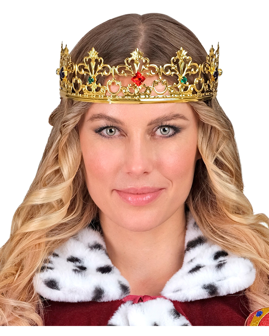 Prinzessin Krone Mit Schmucksteinen - Barock Style Für Braut, Hochzeit & Besondere Anlässe