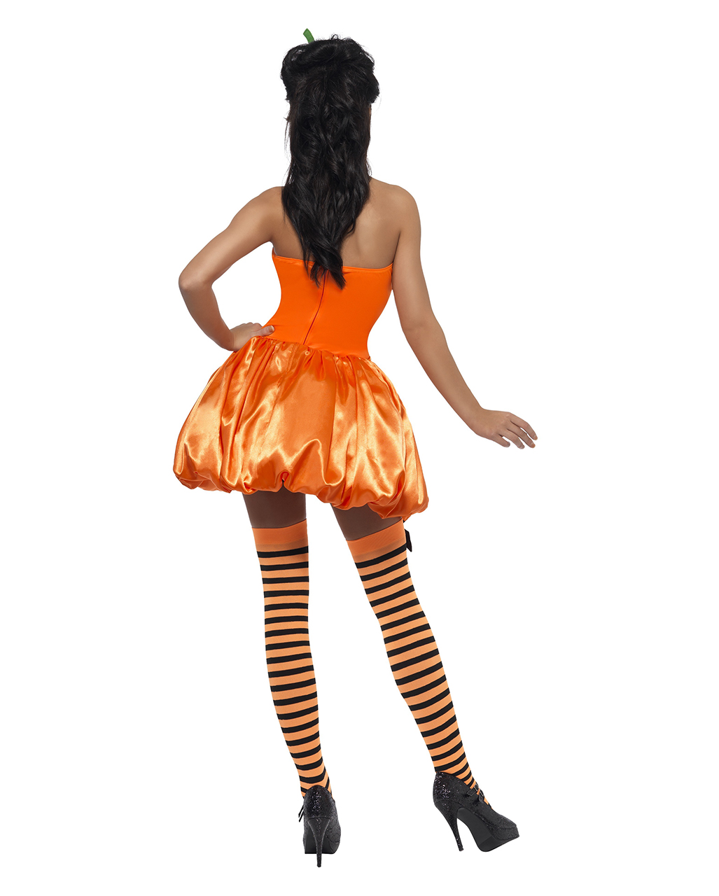 Smi Halloween Damen Kostüm Kürbis Tutu Kleid Karneval Fasching