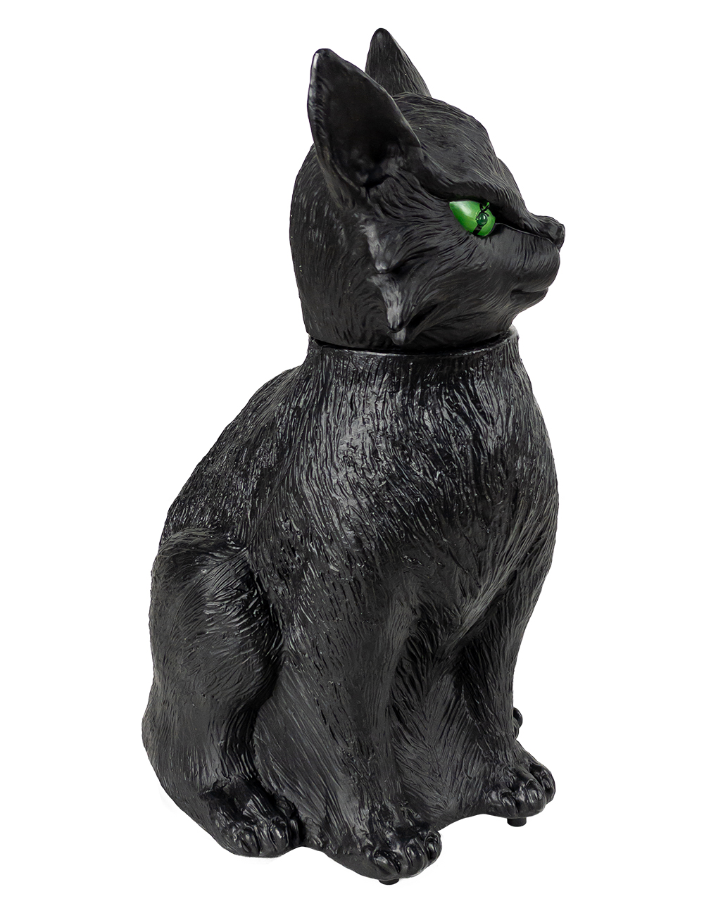 Bewitched Black Cat With Movement, Light & Sound 34cm Halloween ...