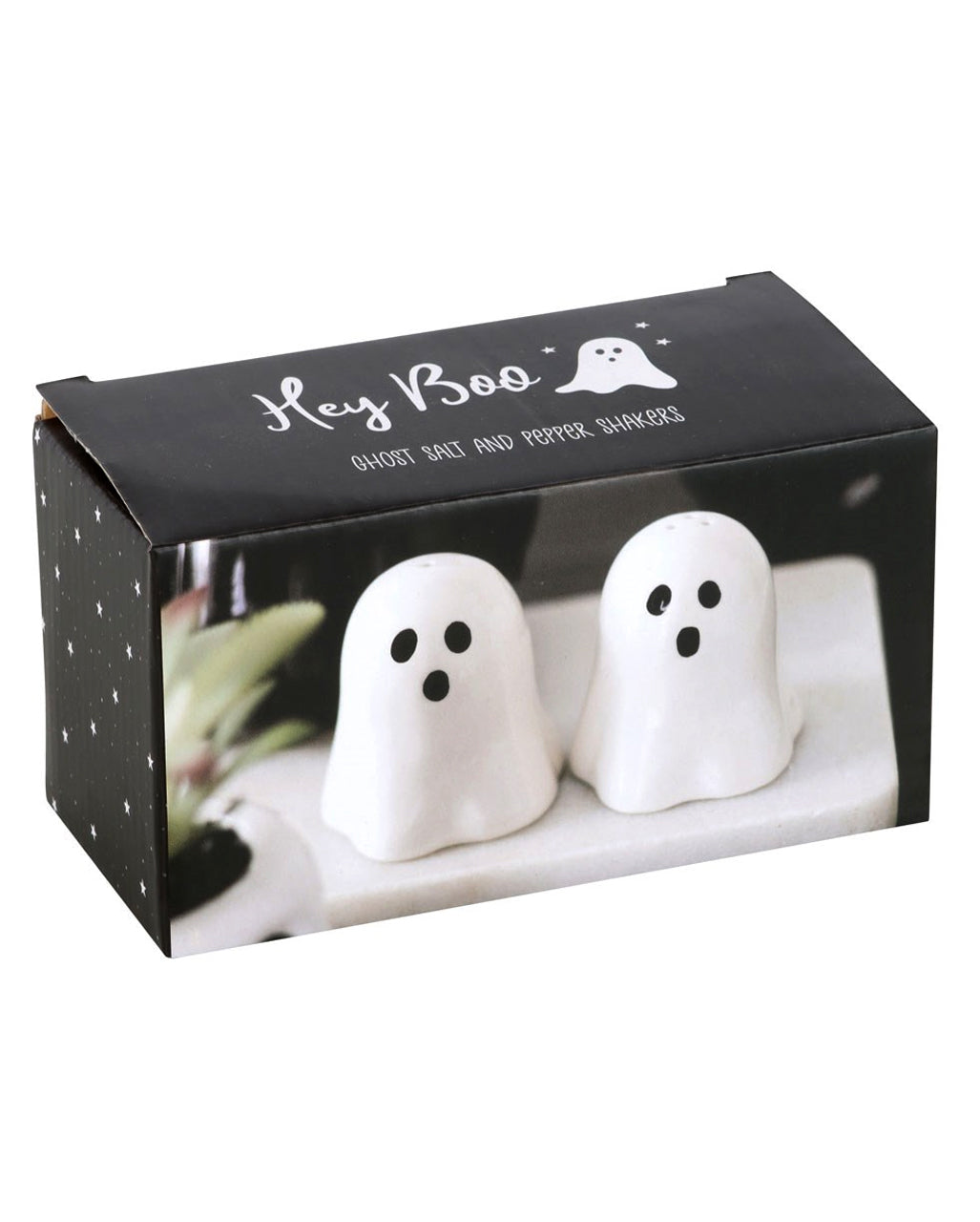 Mud Pie Halloween Salz- & Pfefferstreuer – 3-teiliges Totenkopf-Set In Sarg-Dose, Handbemalt