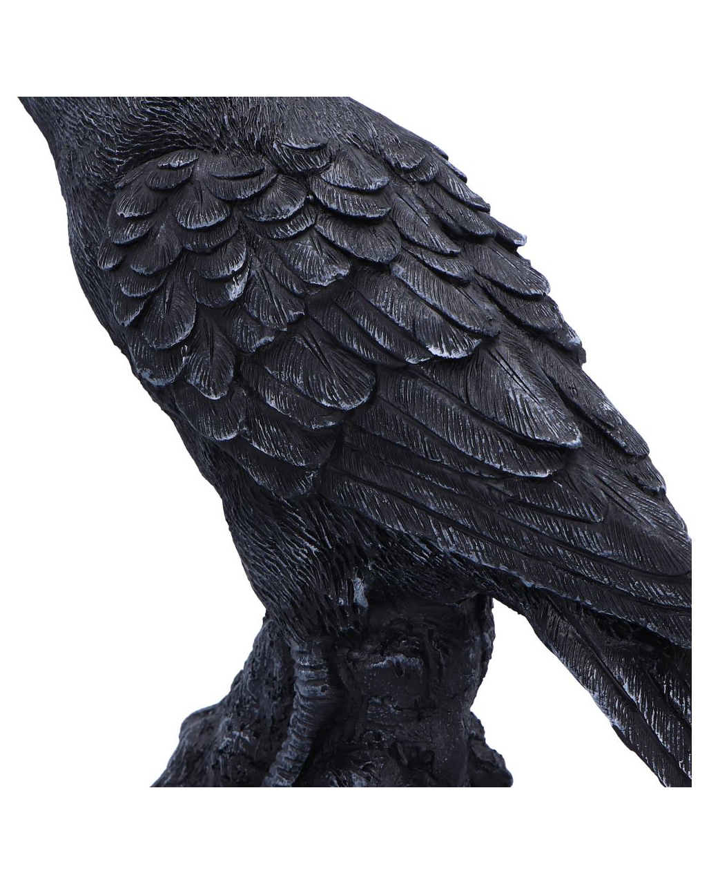 Black Raven As A Decorative Figurine 25cm for Gothic fans | Horror-Shop.com