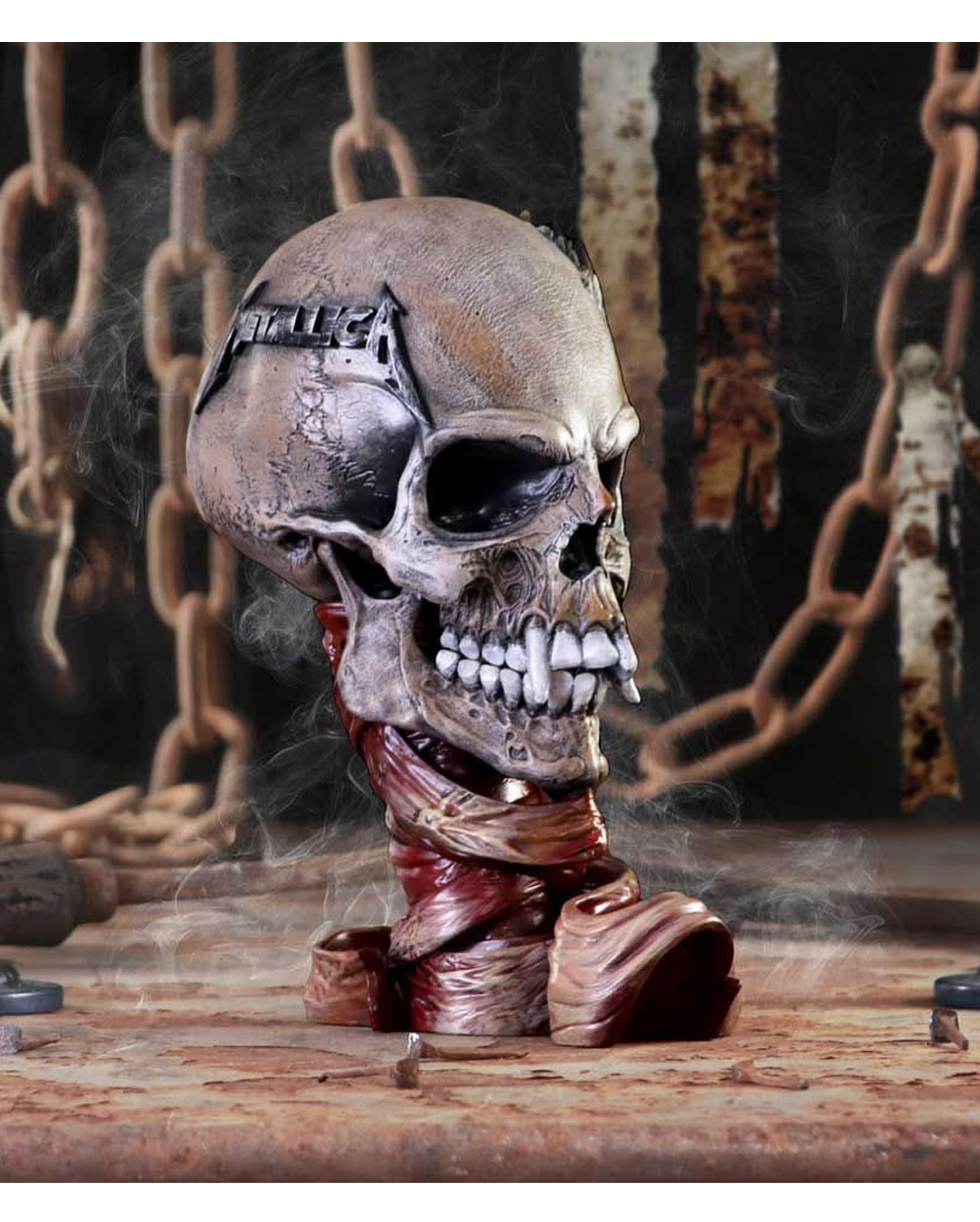 Metallica Pushead Skull Figure ☆ Merchandise | Horror-Shop.com