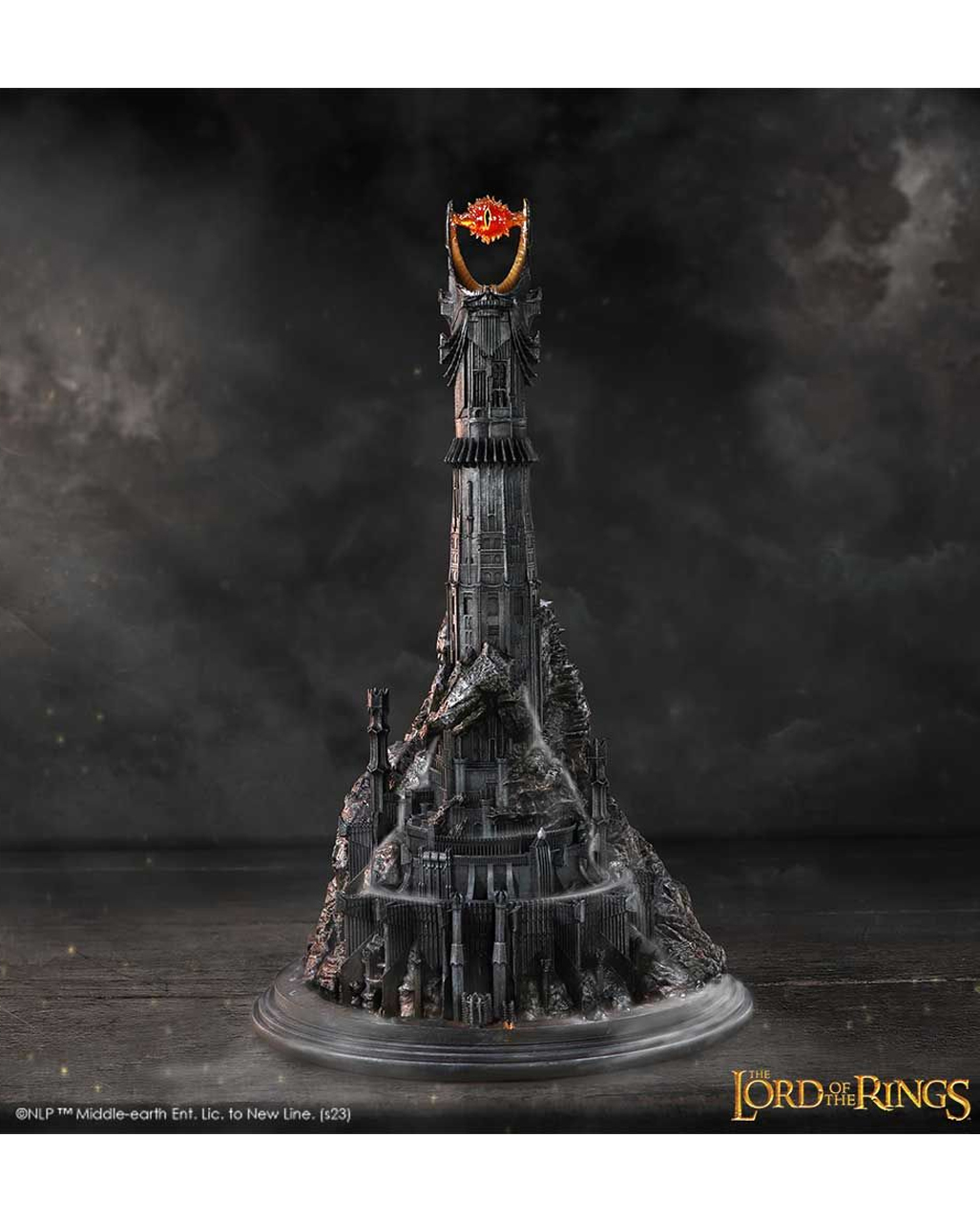 Nemesis Now Lord of the Rings Barad Dur Backflow Incense Burner, Resin, Black, Officially Licensed Lord of the Rings Sauron Merchandise, Cast in the Finest Resin, Expertly